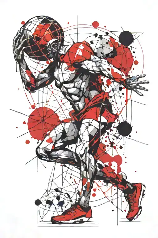 Atlas Holding The Celestial Sphere