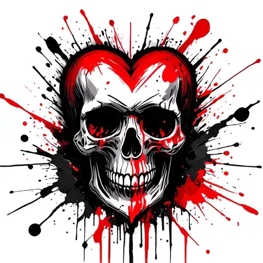 Skull And Heart