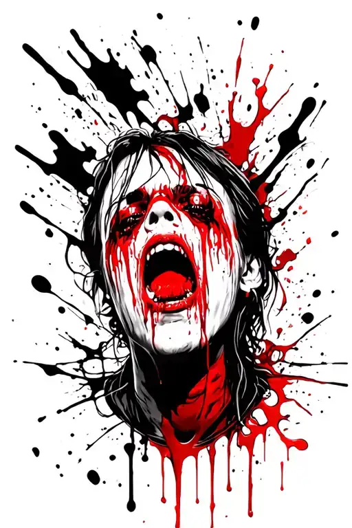 A Person Who Cries And Whose Soul Has Come Out Of It And Is Evil