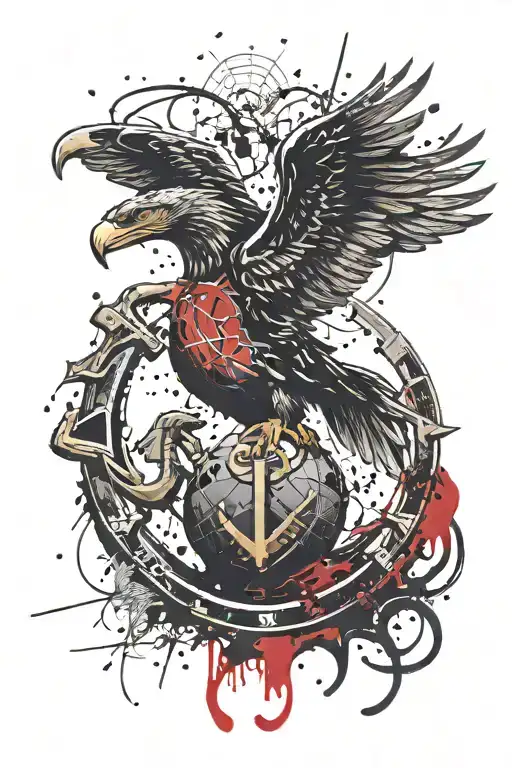 Marine Corps Eagle Globe And Anchor