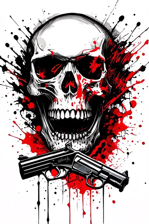 Skull And Guns