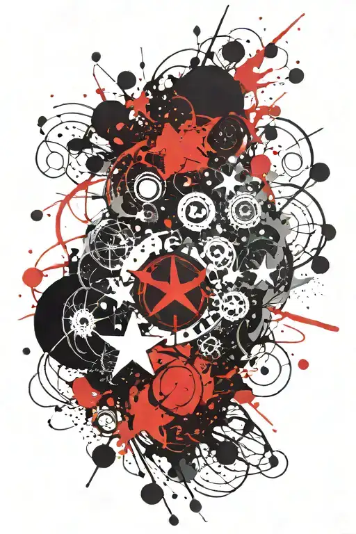 Galaxy Filled With Stars