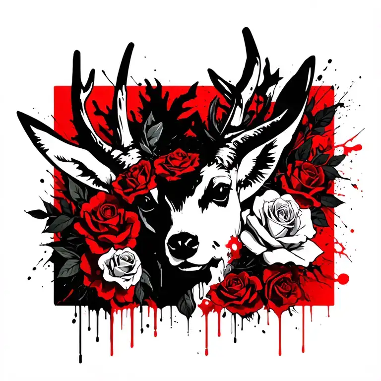 Cyberpunk Jackalope Calevara Roses Gladiolus Mexican