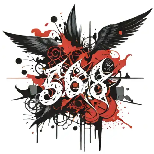 Gothic 666 Number