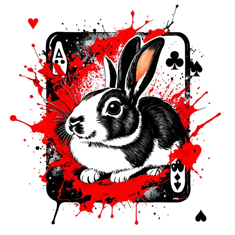 Rabbit Playing Cards