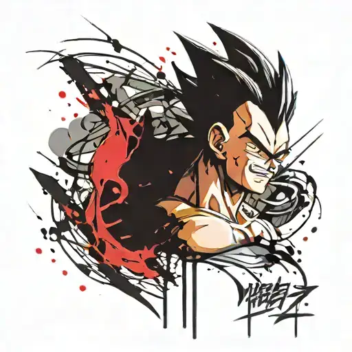 Vegeta Dragon Ball Z Dark Side