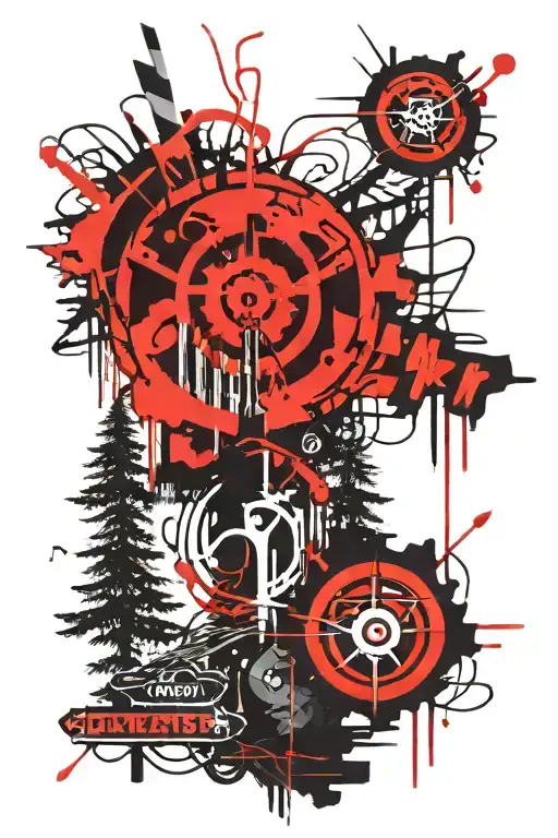 Forest Electricity Electrical Safety Sign