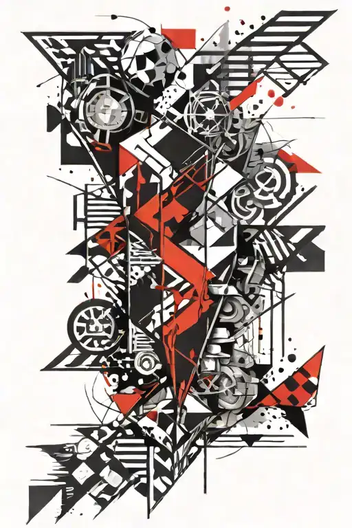 Freedom Represented By A Geometric