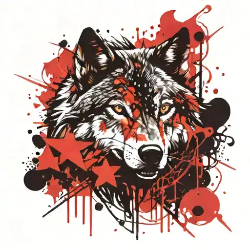 Wolf And Stars