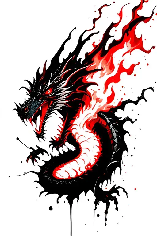 Dragon Breathing Fire