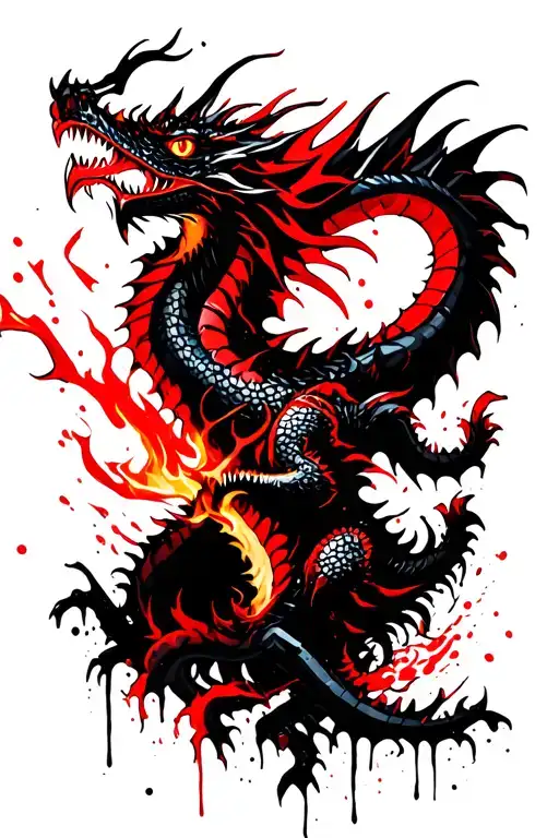 Dragon Breathing Fire