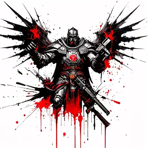 The Emperor Of Mankind From Warhammer 40K Universe