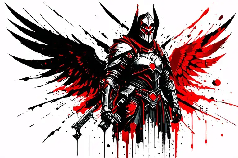 Rune Warhammer 40K Angel Knight