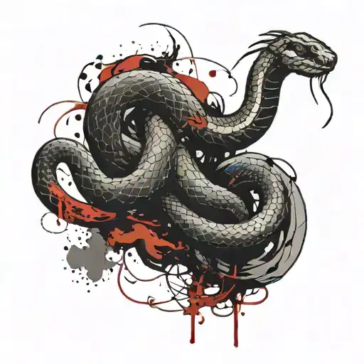 Snake Tatoo Design