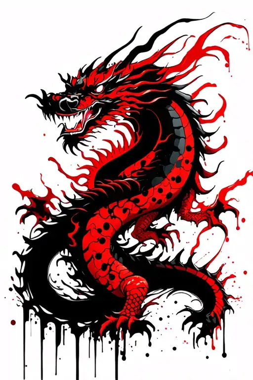 Japanese Dragon Wrapped