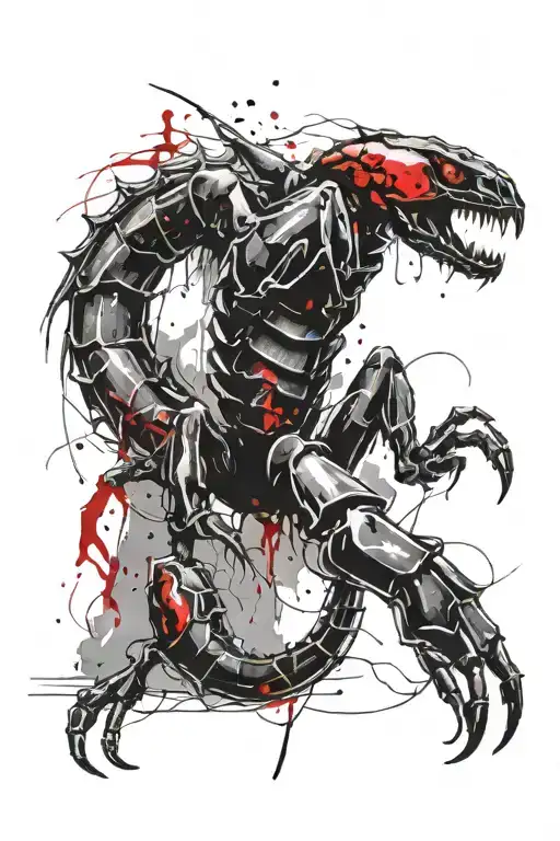 Scorpion Emerging In Phoenix