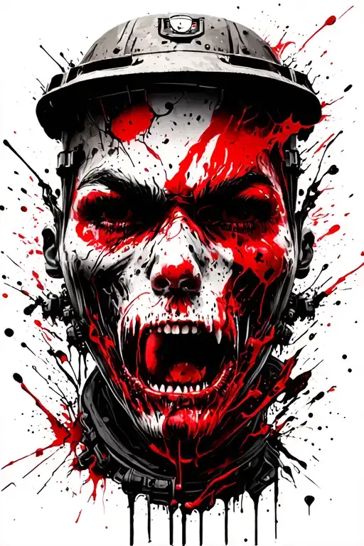 Military War Scene Inspired