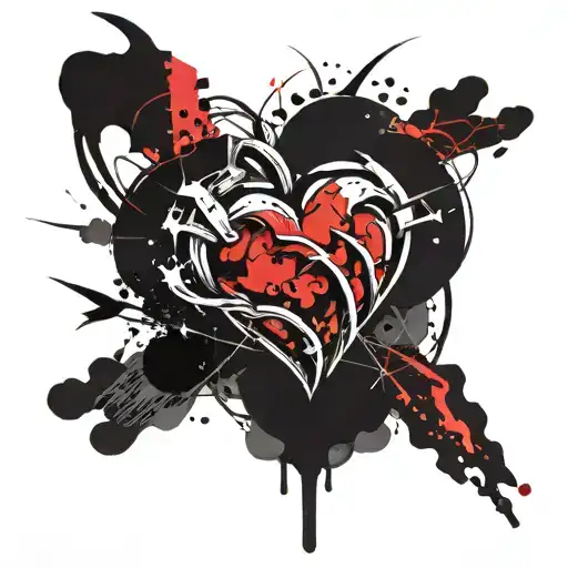 Infinite Galaxy Heart