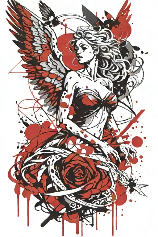 To Cover My Angel Tatoo