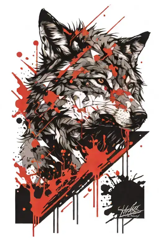 Wolf Looking Forward