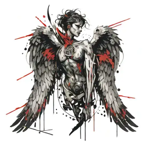 Cyber Sigilism Angel Wings