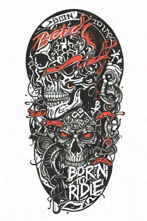 Born To Ride Text