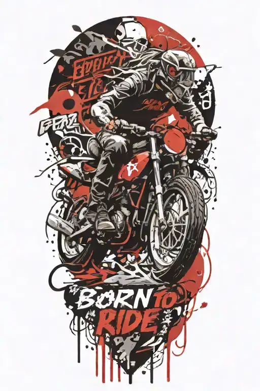 Born To Ride Text