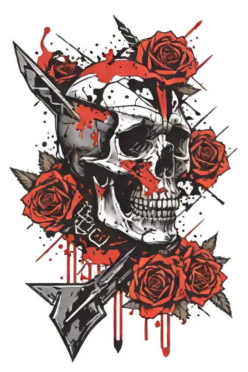 Skull And Arrow