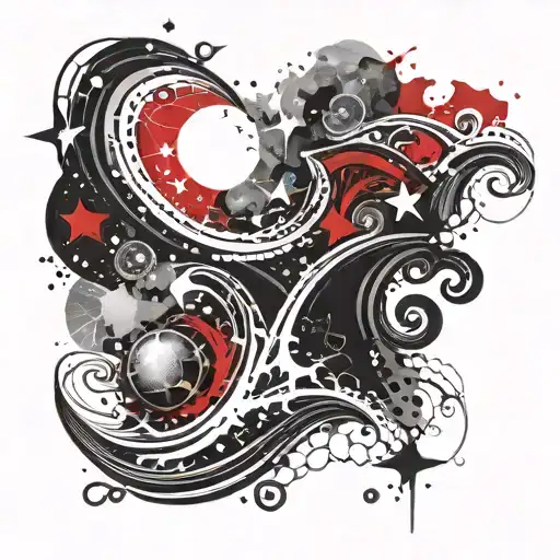 Wave Of Planet Nebula Star