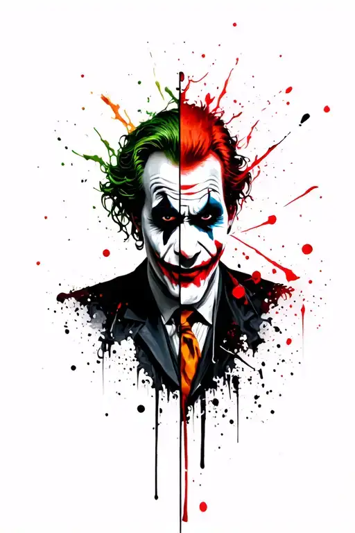 Joker Split Same Face