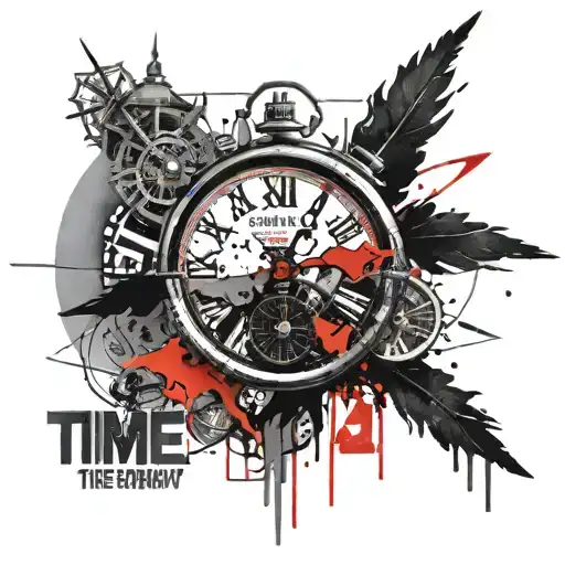 Time Is The Enemy Quote Written