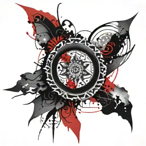 Abstract Mandala Design