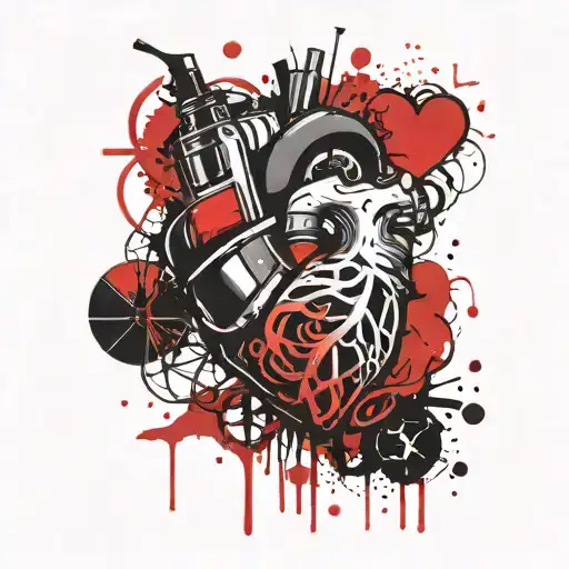 Beating Heart With Wedding Rings