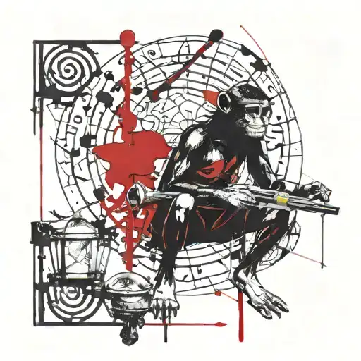 Libra Zodiac Sign Monkey 1992