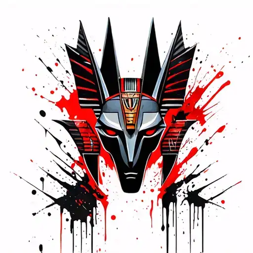Anubis Egypcian God Number 85