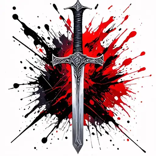 Thanos Sword And The Infinity