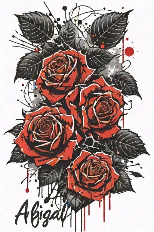Roses And The Name Abigail
