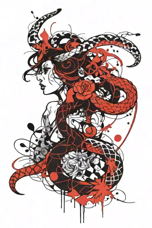 Easy And Snake Butifal Girl