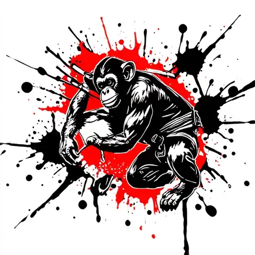 Jiu Jitsu Monkey No Gi