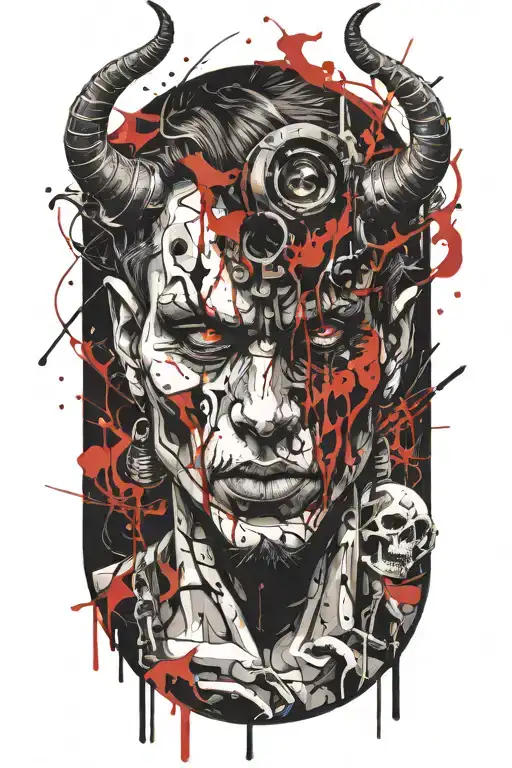 Demon Taking Over Body