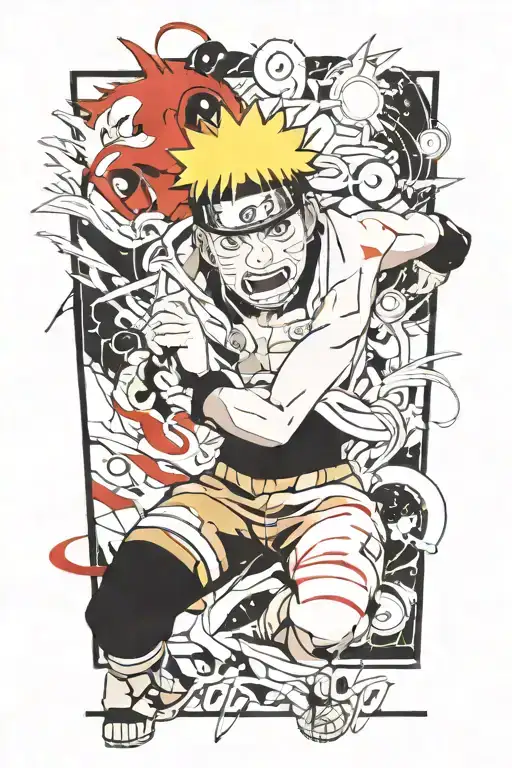 Naruto Screaming Fighting Off Depression Alone