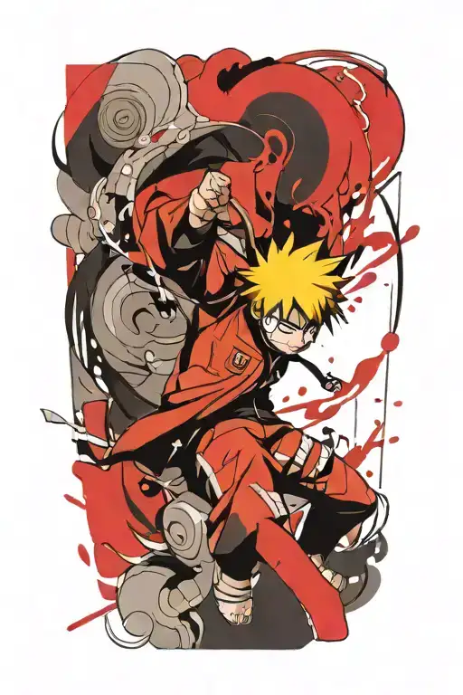 Naruto Screaming Fighting Off Depression Alone