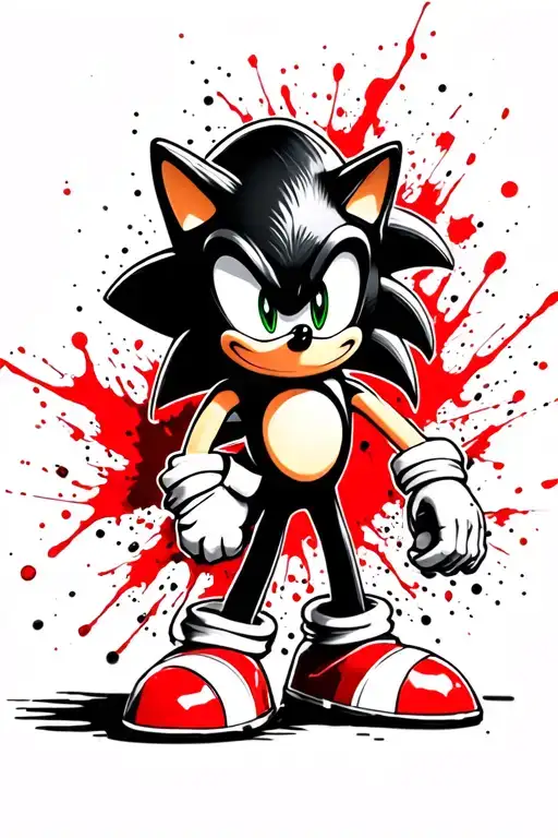 Sonic Hedgehog Sticker