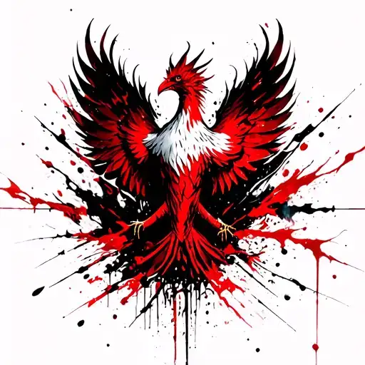 Phoenix Rising From The Ashes