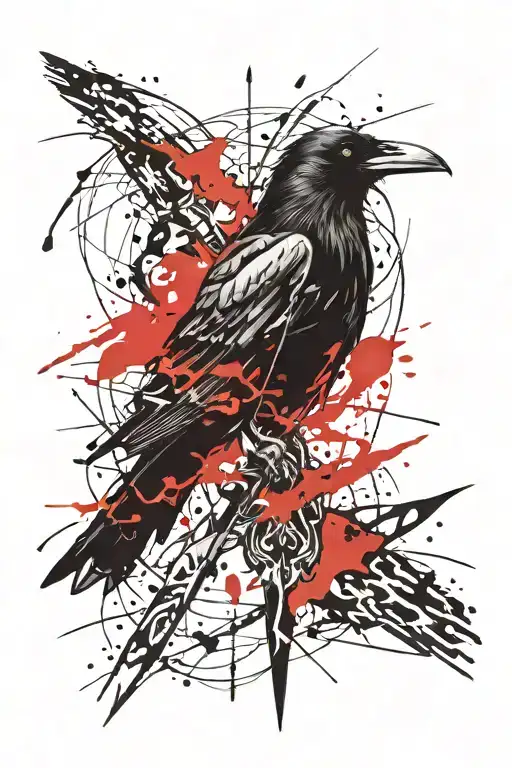 Raven With A Dagger