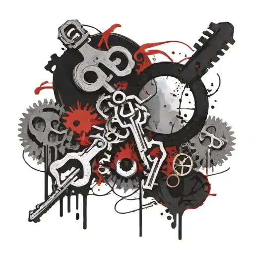 Circle Of Antique Keys