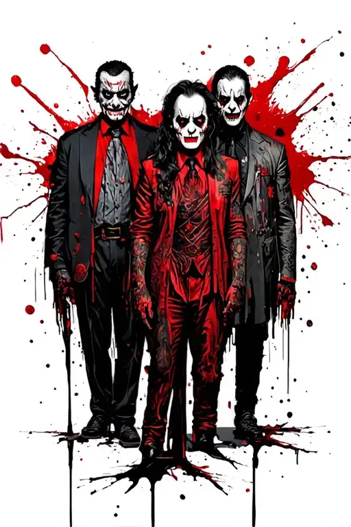 All Classic Horror Movie Villains Standing Next To Each Other
