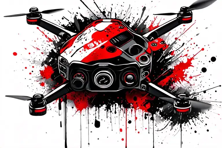 Fpv Drone With A Shell