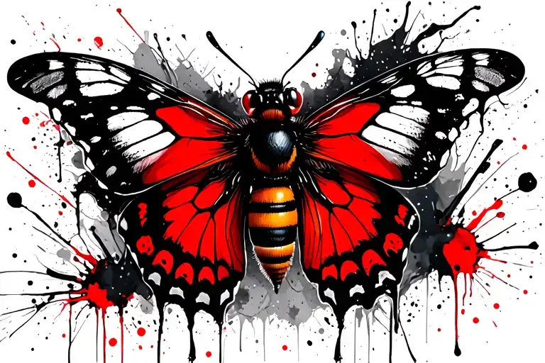 Butterfly And Bee Designs