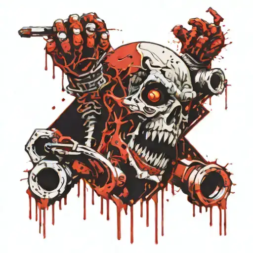 Zombie Vomits Bolts And Nuts